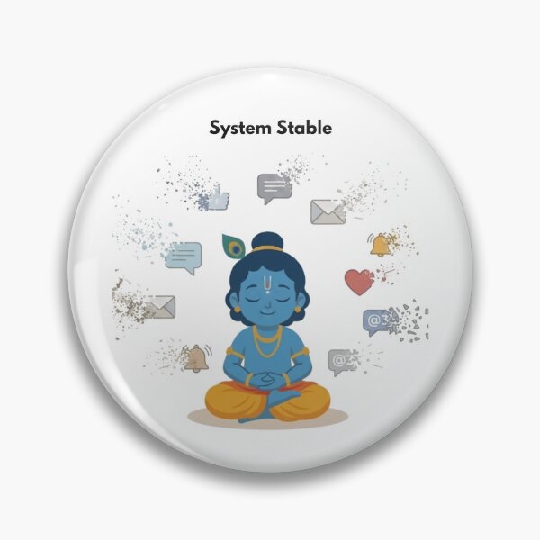 Item preview, system stable | Developer Sticker | Linux Tech Humor designed and sold by BhaktiByte.