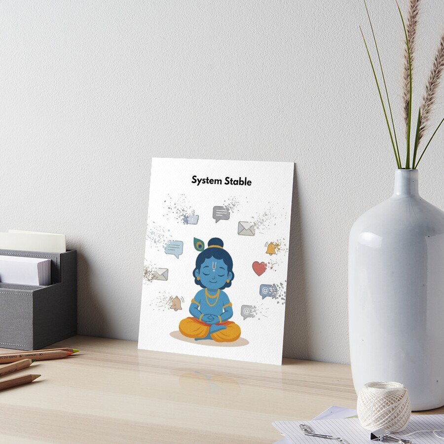 Item preview, Art Board Print designed and sold by BhaktiByte.