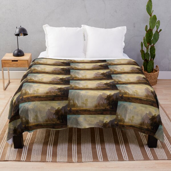 Item preview, Looking Up the Yosemite Valley - Albert Bierstadt designed and sold by Martstore.