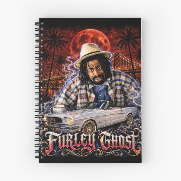 Item preview, Furley Ghost White Mustang Convertible Shirt | Mac Dre Bay Area Chicano Graphic Tee designed and sold by Street Culture Couture.