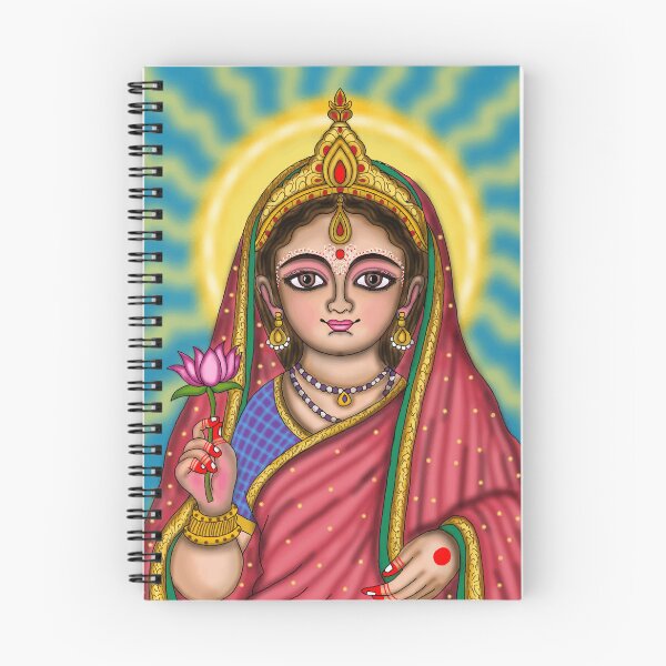Item preview, Goddess Sita Artwork | Divine Hindu Goddess Digital Painting & Spiritual Illustration designed and sold by Harshit_Digital_Arts.