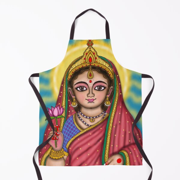 Item preview, Goddess Sita Artwork | Divine Hindu Goddess Digital Painting & Spiritual Illustration designed and sold by Harshit_Digital_Arts.