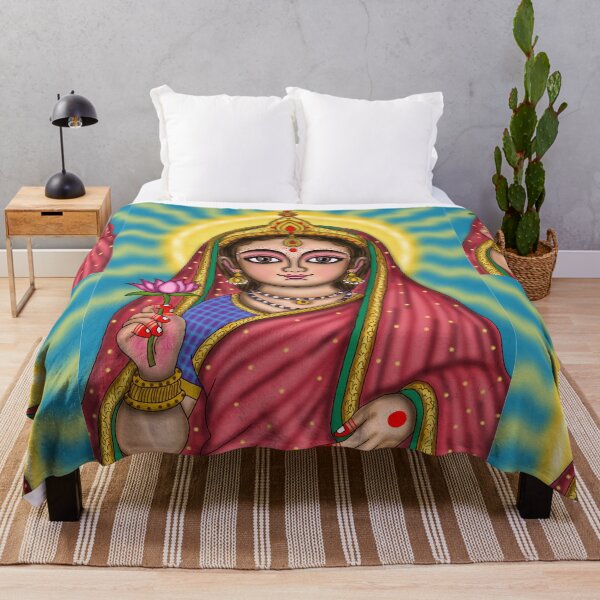 Item preview, Goddess Sita Artwork | Divine Hindu Goddess Digital Painting & Spiritual Illustration designed and sold by Harshit_Digital_Arts.