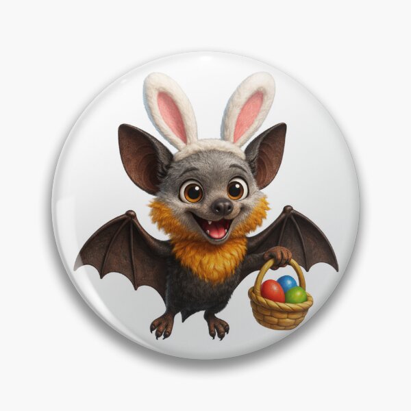 Item preview, Easter Grey Headed Flying Fox 1 designed and sold by Sillytoe.