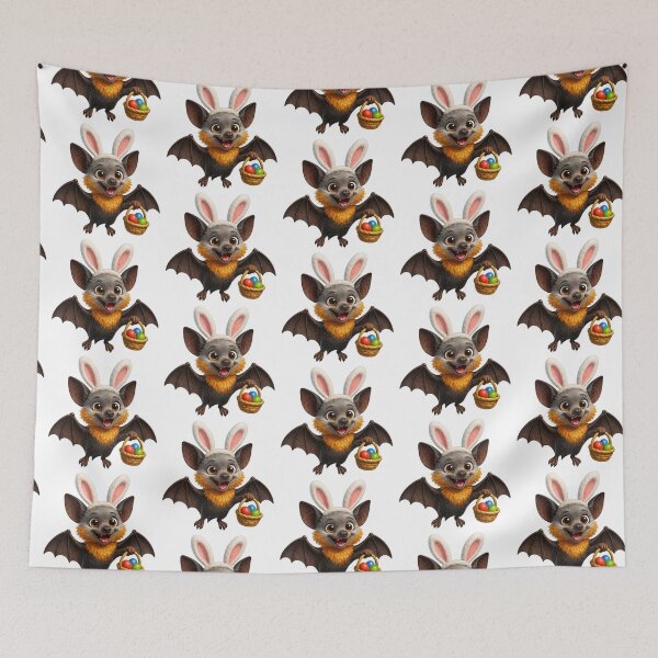 Item preview, Easter Grey Headed Flying Fox 1 designed and sold by Sillytoe.