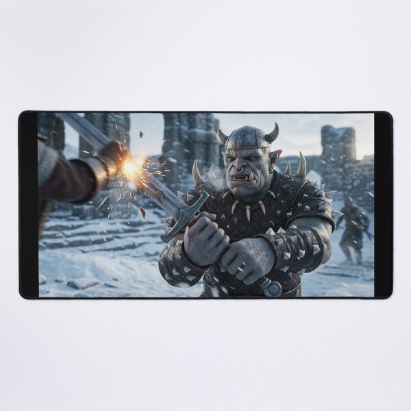 Item preview, The great orc battle original orc design designed and sold by cpecana.