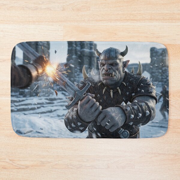 Item preview, The great orc battle original orc design designed and sold by cpecana.