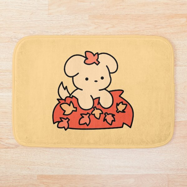 Item preview, Cute Dog In Pile Of Leaves Fall Doodle designed and sold by MiaBellaGirl.