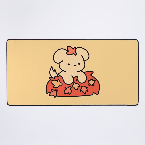 Item preview, Cute Dog In Pile Of Leaves Fall Doodle designed and sold by MiaBellaGirl.