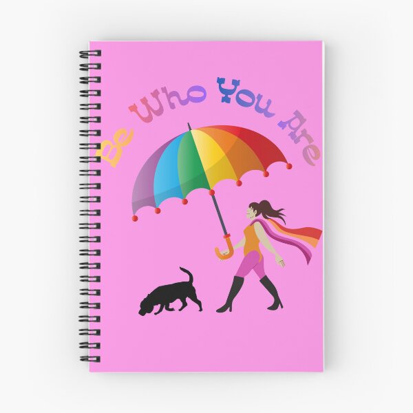 Item preview, Be Who You Are - Pride Rainbow Umbrella and Dog Design designed and sold by Evelashop.