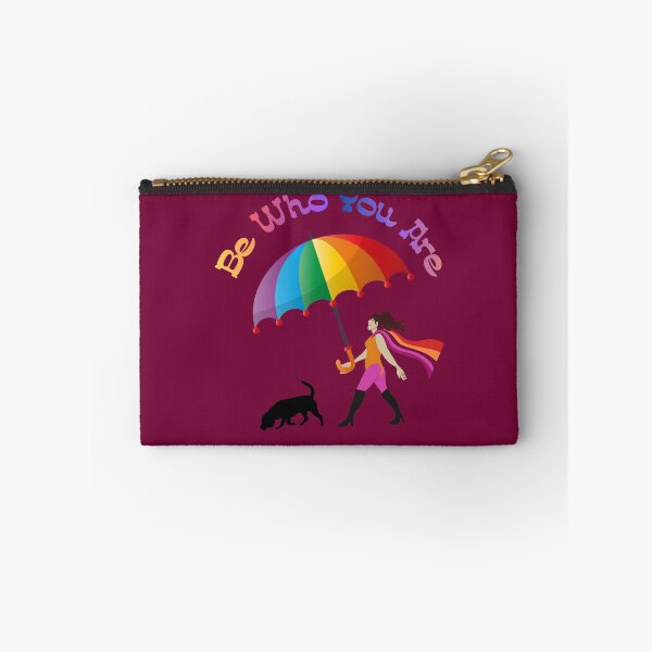 Item preview, Be Who You Are - Pride Rainbow Umbrella and Dog Design designed and sold by Evelashop.