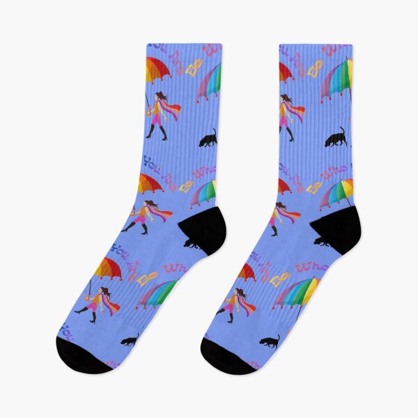 Item preview, Be Who You Are - Pride Rainbow Umbrella and Dog Design designed and sold by Evelashop.