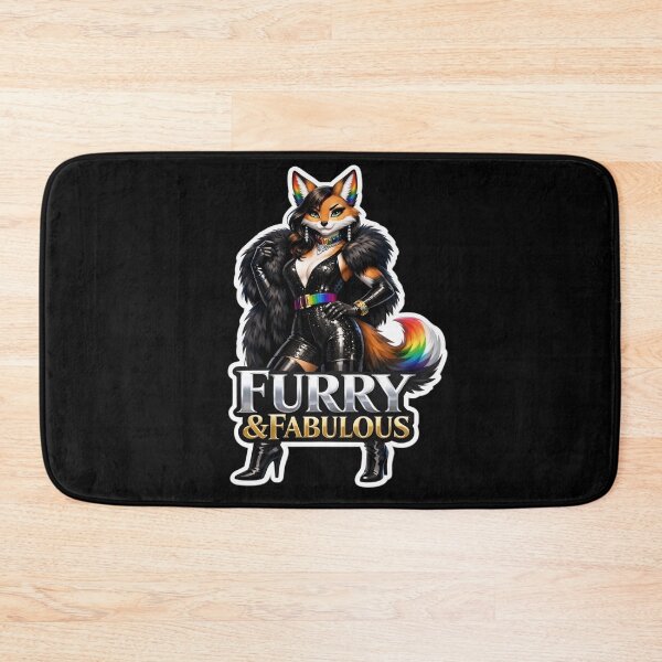 Item preview, Furry And Fabulous | Anthro Fox Pride Fashion Gift designed and sold by Furrenzy.
