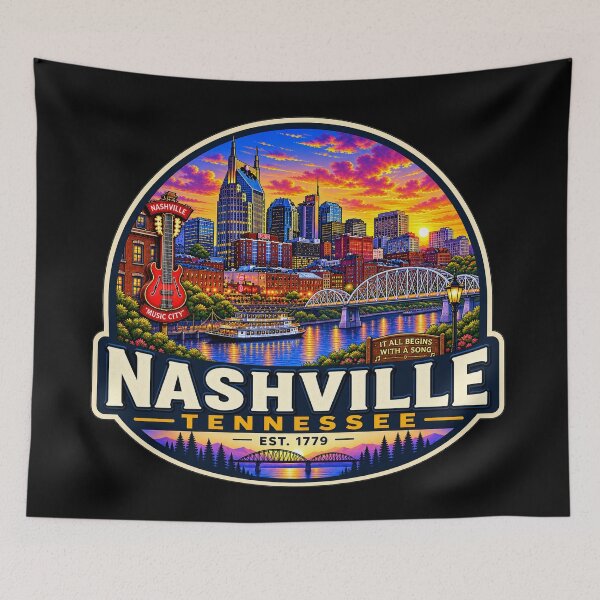 Item preview, Nashville Tennessee designed and sold by bernswell.
