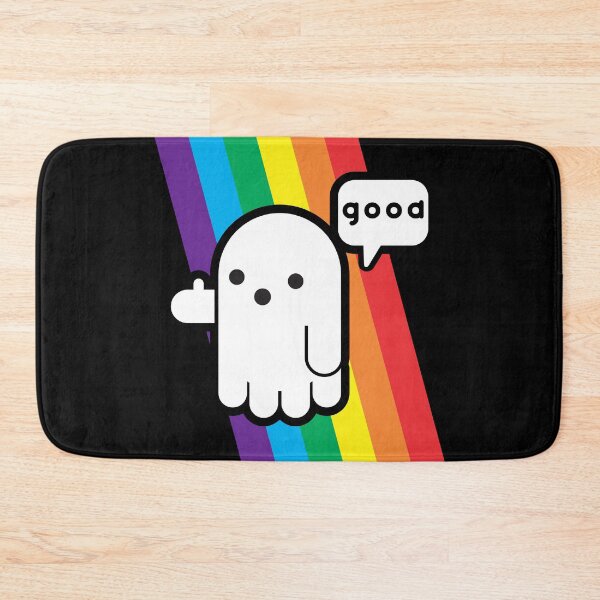 Item preview, GHOST OF APPROVAL - RAINBOW COLORS - GAY PRIDE designed and sold by CuPensky.