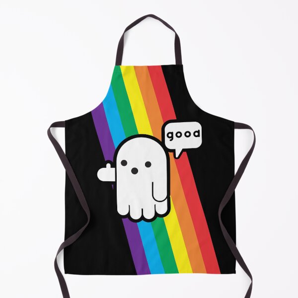 Item preview, GHOST OF APPROVAL - RAINBOW COLORS - GAY PRIDE designed and sold by CuPensky.