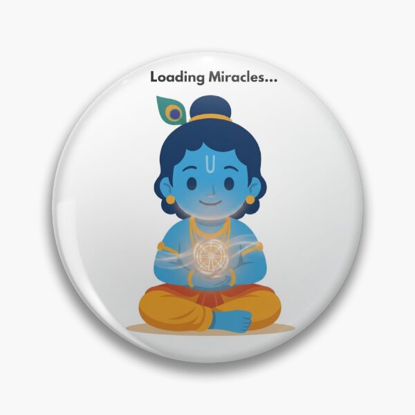 Item preview, loading miracles | Developer Sticker | Inspirational Tech Humor designed and sold by BhaktiByte.