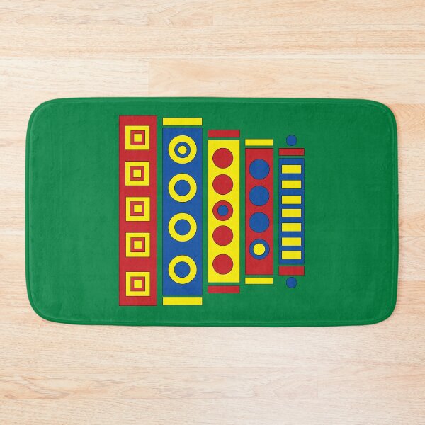 Item preview, Design 9: Vertical Towers with circles and squares designed and sold by Curtis Gaston.