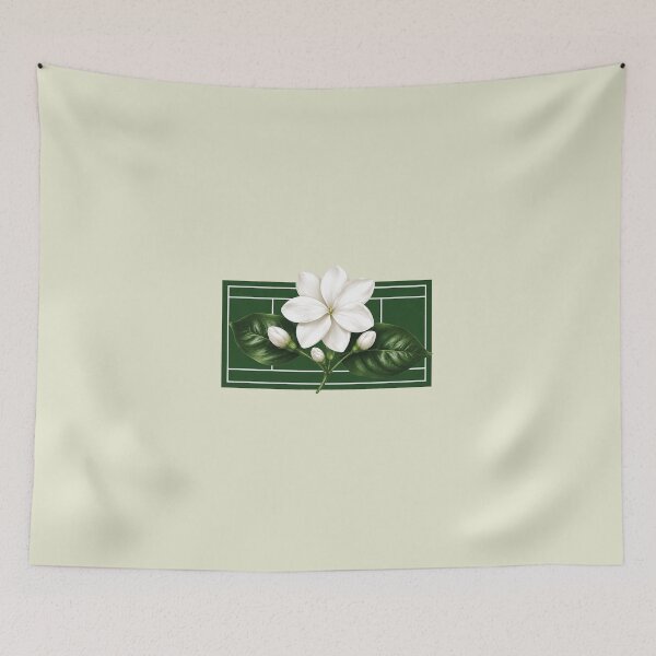 Item preview, Alex Eala Sampaguita Bloom Tennis Fan 2026 Retro Flower Jasmine Floral designed and sold by modoodles357.
