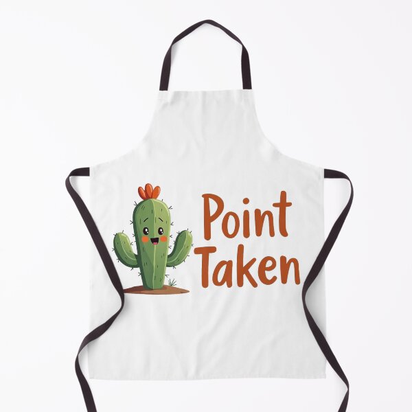 Item preview, Funny cactus with Point Taken text for t shirt or mug designed and sold by Prints by Mat.
