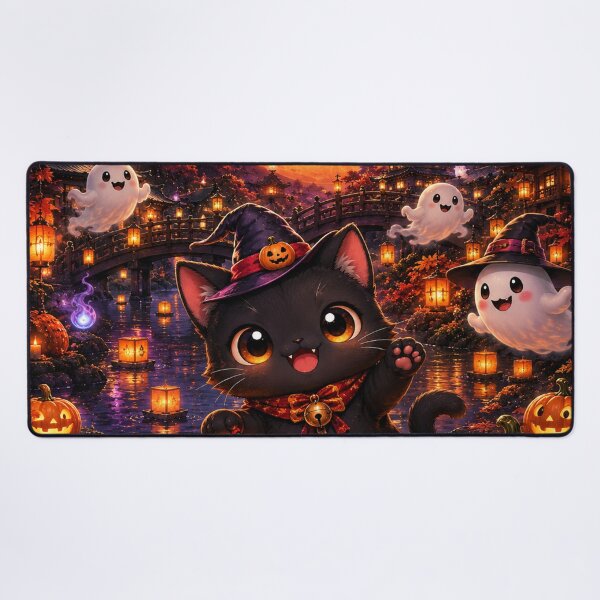 Item preview, Black Cat Halloween designed and sold by TeikunShop.