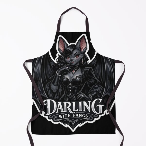Item preview, Darling With Fangs | Anthro Bat Gothic Fashion Gift designed and sold by Furrenzy.