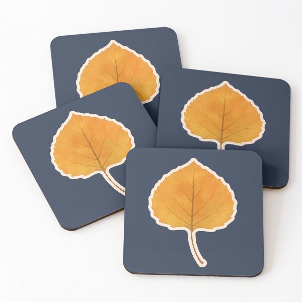 Item preview, Watercolor Botanical Leaves Nature Inspired Collection: Aspen designed and sold by PinUpPizzazz.