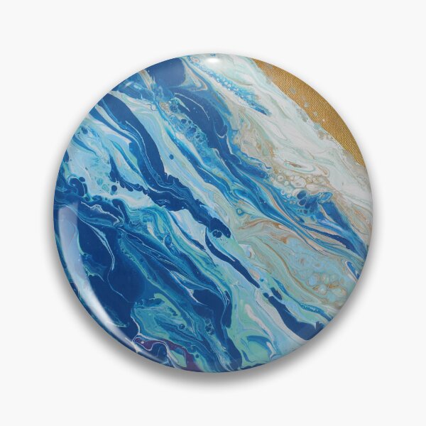 Item preview, Beach Pouring Art designed and sold by Reencantado.