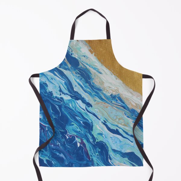 Item preview, Beach Pouring Art designed and sold by Reencantado.