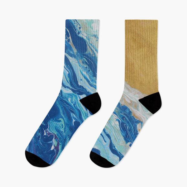Item preview, Beach Pouring Art designed and sold by Reencantado.