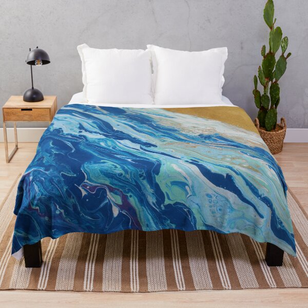 Item preview, Beach Pouring Art designed and sold by Reencantado.