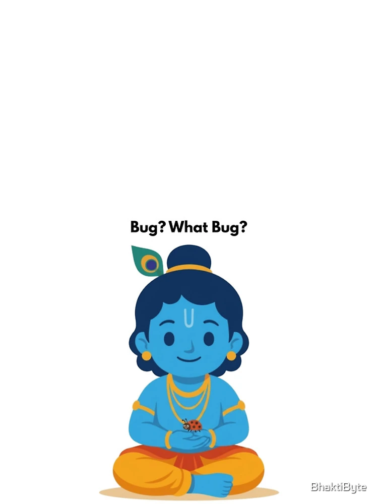 Thumbnail 4 of 4, Samsung Galaxy Phone Case, bug? what bug? | Developer Sticker | Programming Tech Humor designed and sold by BhaktiByte.