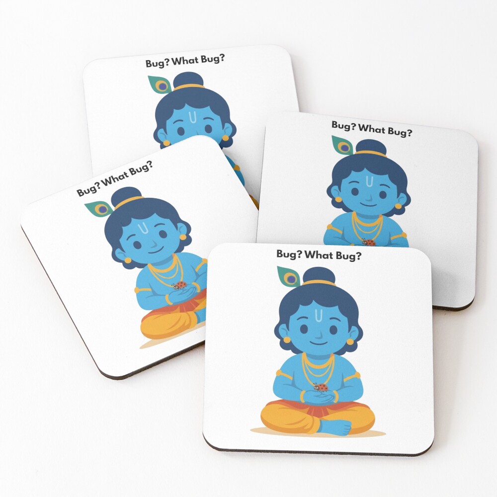 Item preview, Coasters (Set of 4) designed and sold by BhaktiByte.