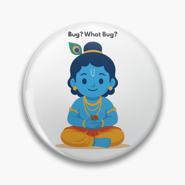 Item preview, bug? what bug? | Developer Sticker | Programming Tech Humor designed and sold by BhaktiByte.