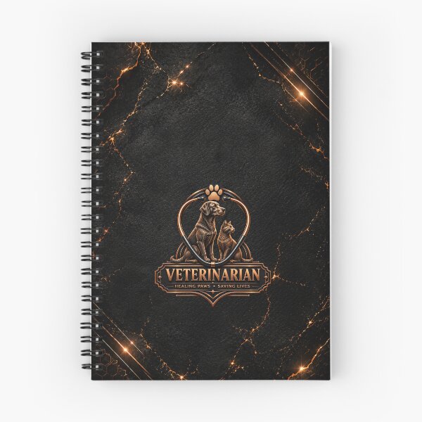 Item preview, Male Veterinarian – Black & Copper Vet Design designed and sold by HO•Designs.