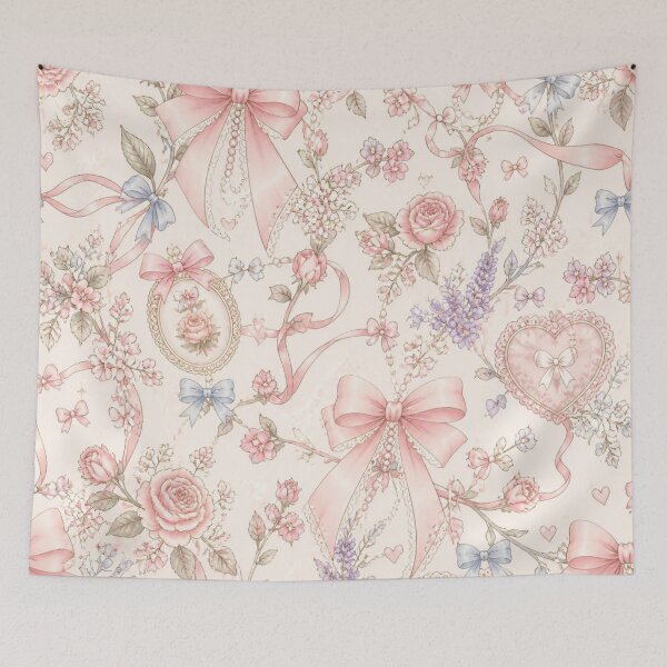 Item preview, Soft Coquette Pattern designed and sold by MiaBellaGirl.