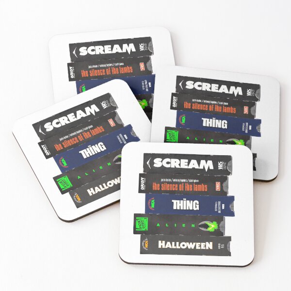 Item preview, Horror VHS Stack designed and sold by Celluloid Closet.
