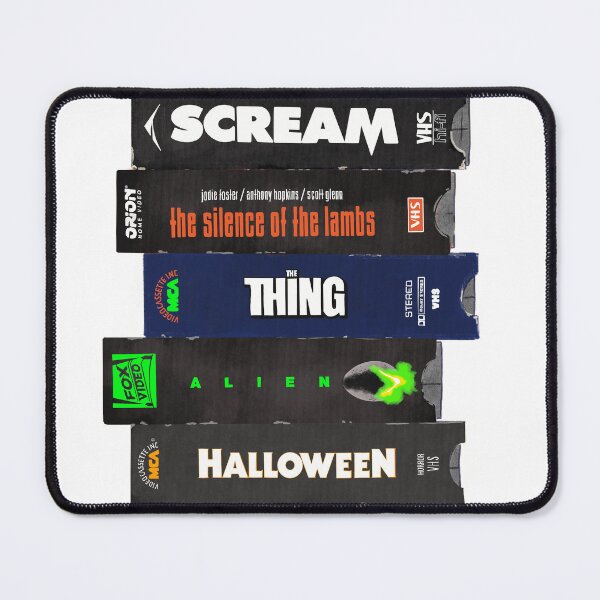 Item preview, Horror VHS Stack designed and sold by Celluloid Closet.