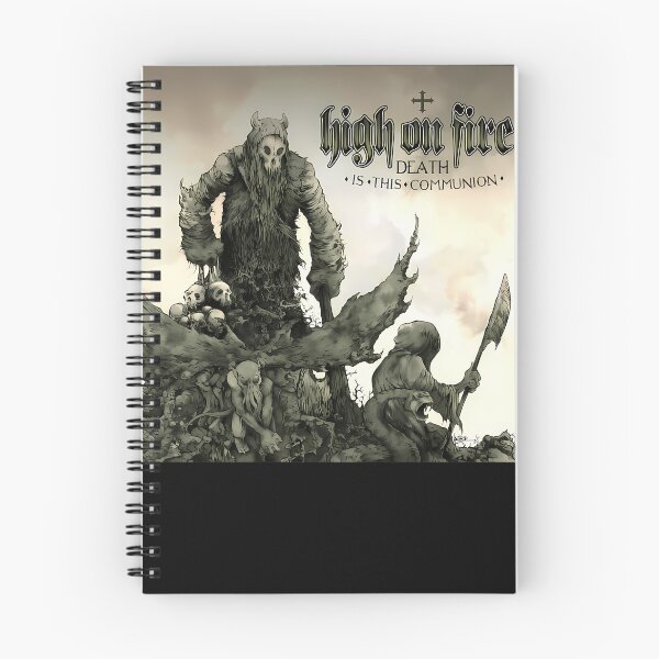 Item preview, High On Fire Death Is This Communion Album Cover designed and sold by RetroAisthetic.