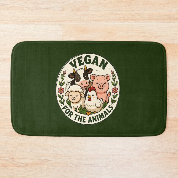 Item preview, Vegan for the Animals designed and sold by BuxomBabe21.
