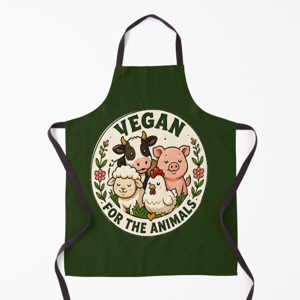 Item preview, Vegan for the Animals designed and sold by BuxomBabe21.