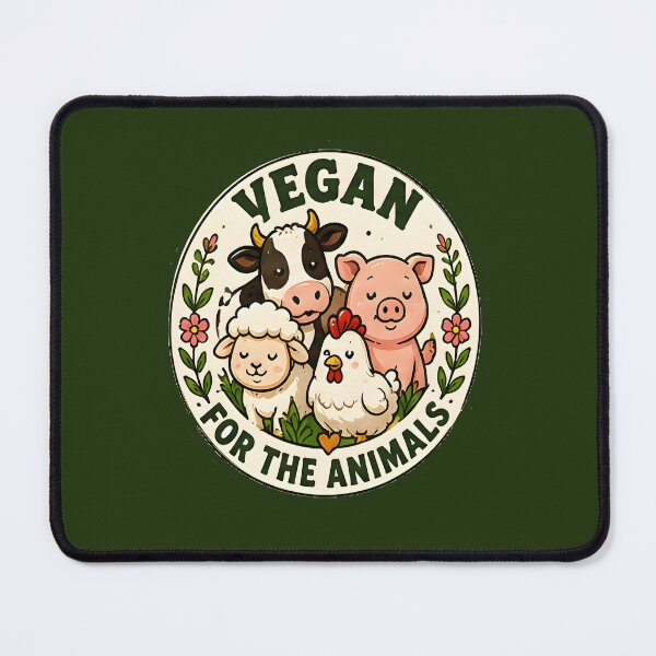 Item preview, Vegan for the Animals designed and sold by BuxomBabe21.