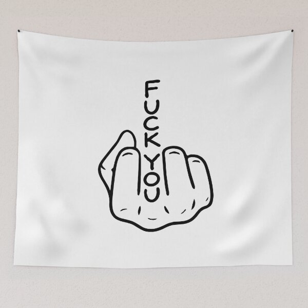 Item preview, Middle Finger Fuck You  designed and sold by Gkinoki.