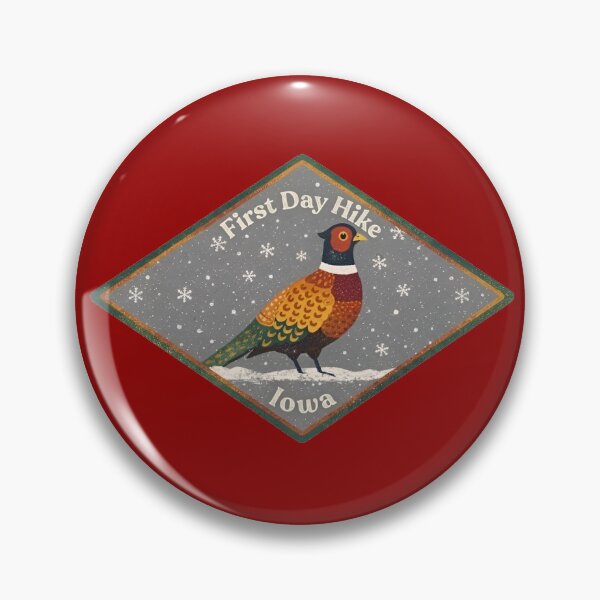 Item preview, First Day Hike Iowa  designed and sold by Broken Antler Designs .