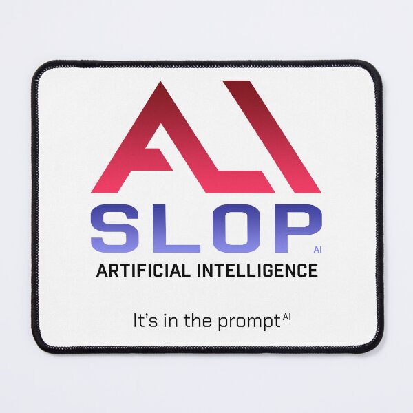 Item preview, AI Slop - It's in the prompt - Parody Colour Gradient designed and sold by FROGVOLT.