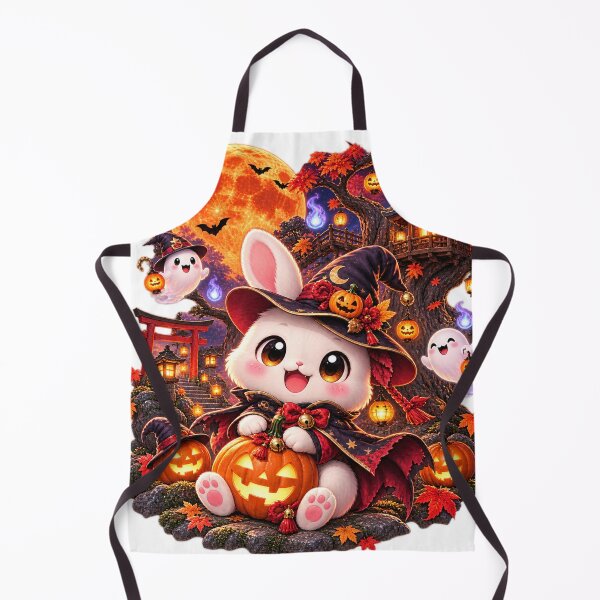 Item preview, White Bunny Halloween designed and sold by TeikunShop.