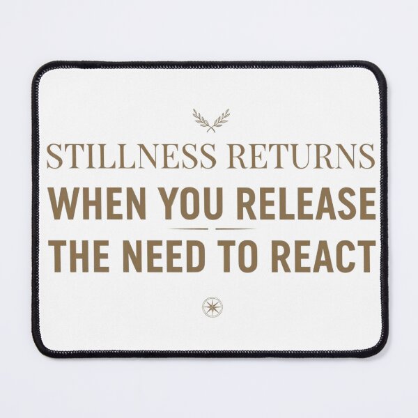 Item preview, Stillness Returns When You Release Reaction designed and sold by syotos-ai.