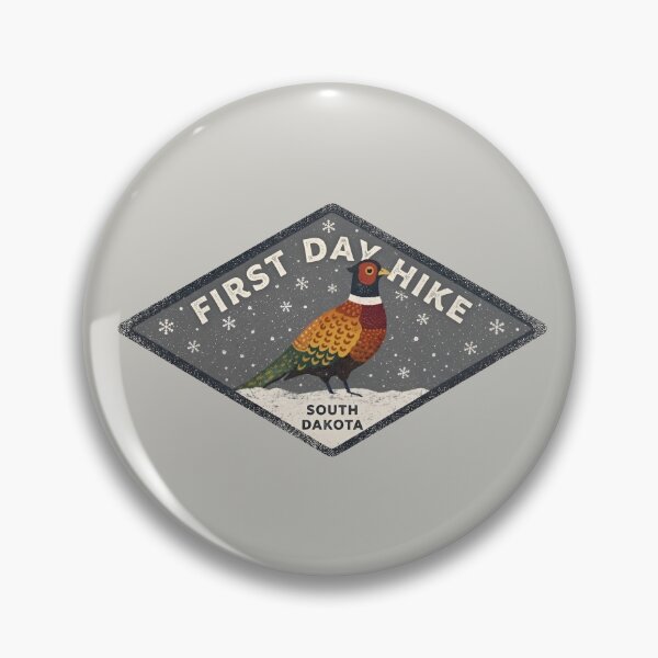 Item preview, First Day Hike South Dakota designed and sold by Broken Antler Designs .
