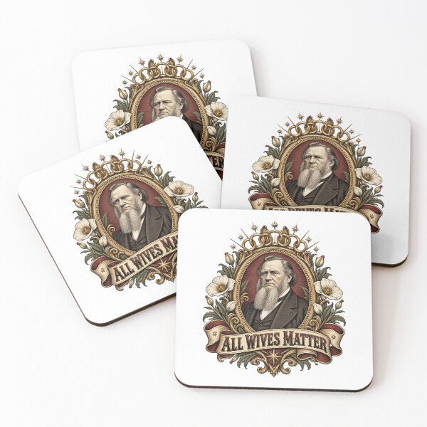 Item preview, All Wives Matter - Joseph Smith Polygamy Historical Satire Meme designed and sold by sportfantees.