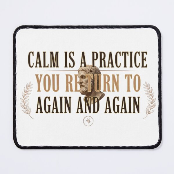 Item preview, Calm Is A Practice You Return To designed and sold by syotos-ai.